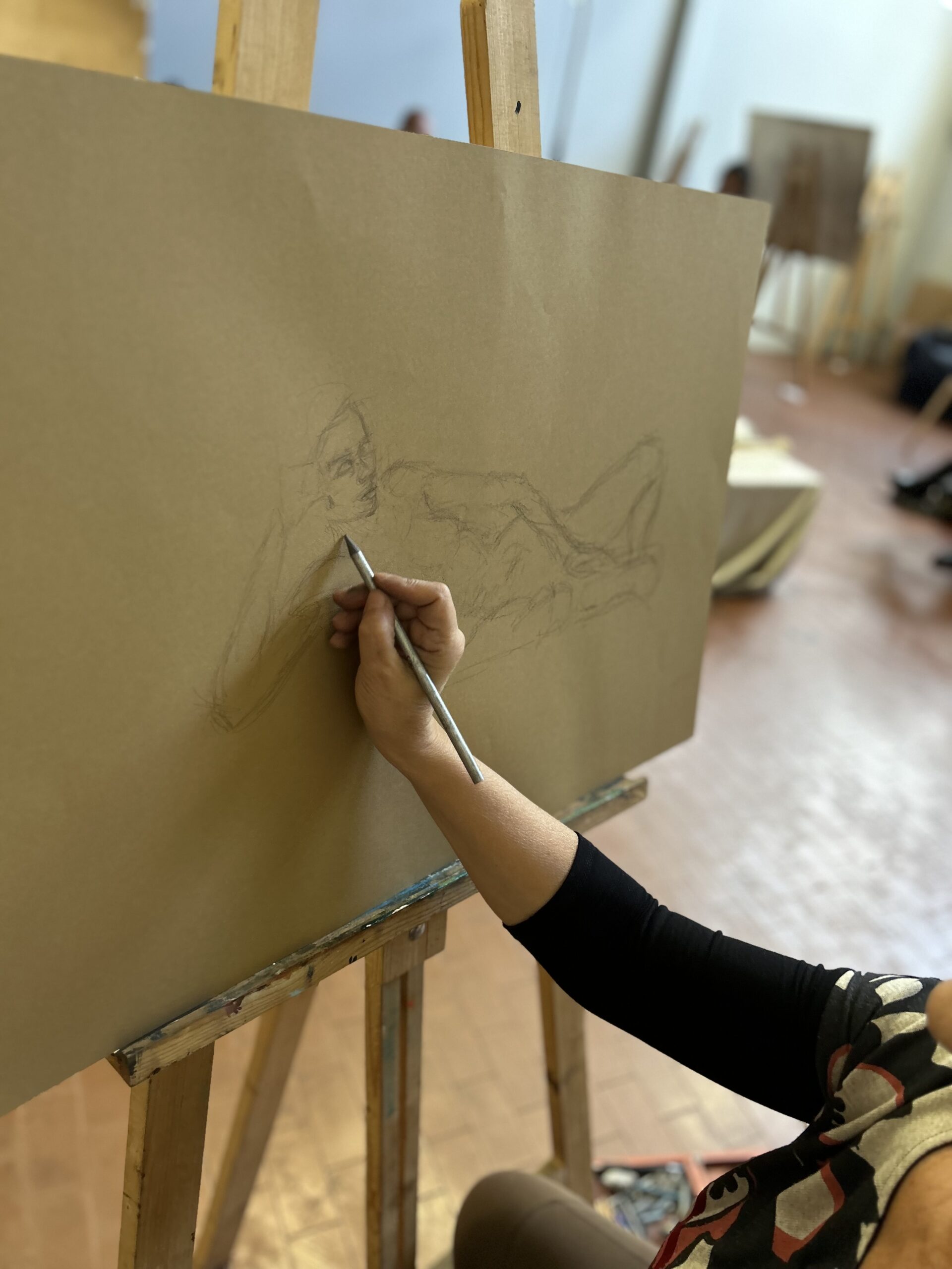 Live Painting: disegno dal vivo con modello